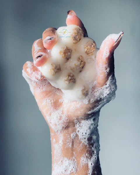 Organic Oatmeal Bubble Soap